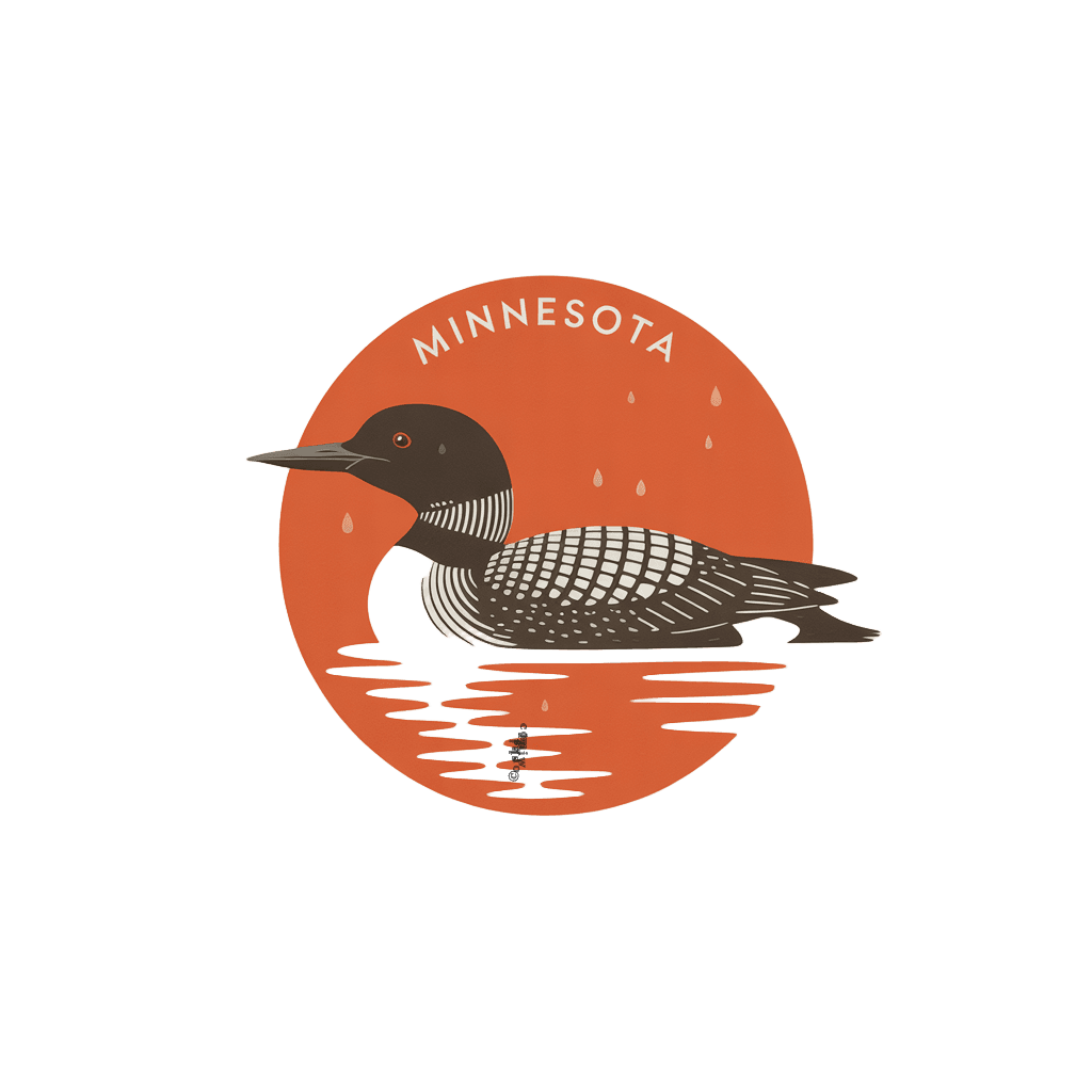 Minnesota Loon Emblem