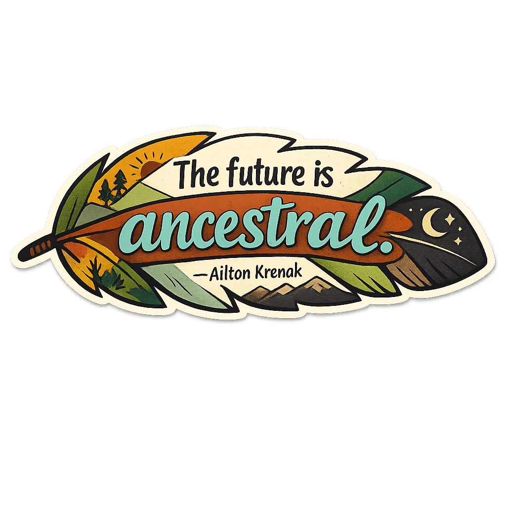 Ancestral Future Vision by Ailton Krenak