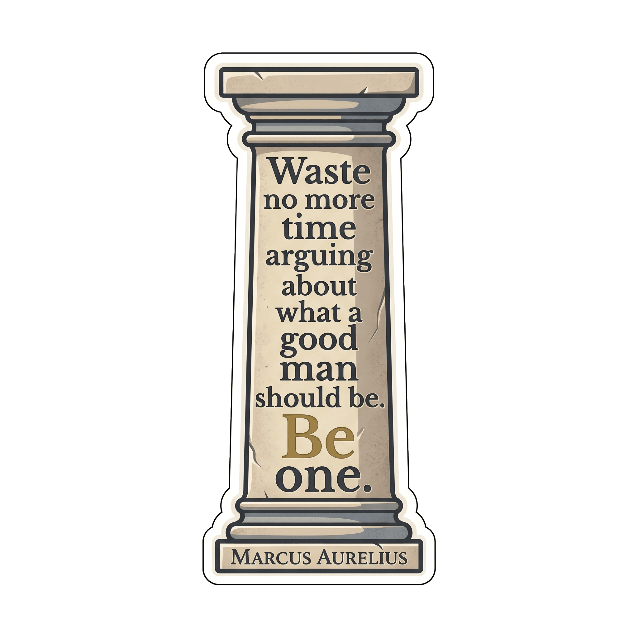 Marcus Aurelius: Be a Good Man Philosophy