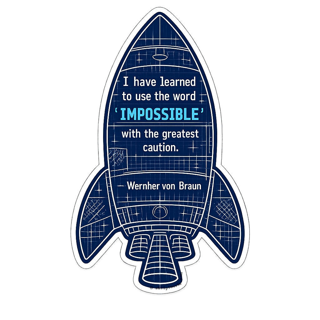 Wernher von Braun Cautionary Wisdom
