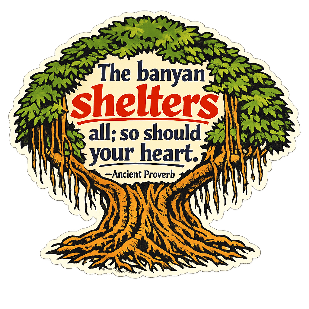 Banyan Shelters Proverb