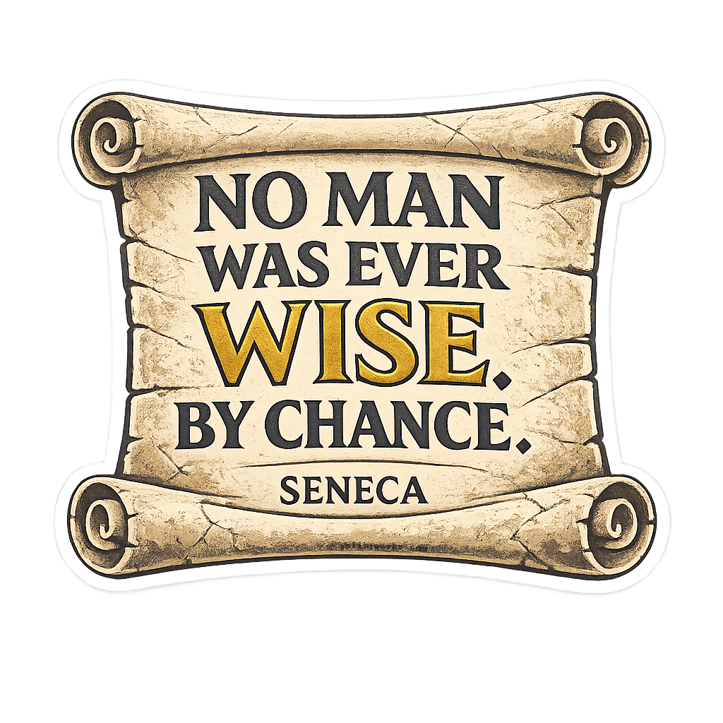 No Accidental Wisdom