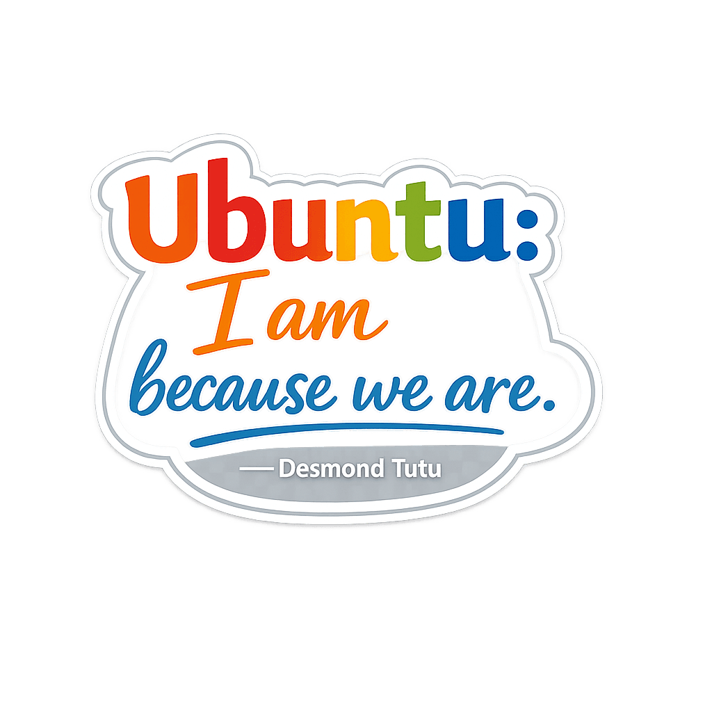 Ubuntu: I Am Because We Are
