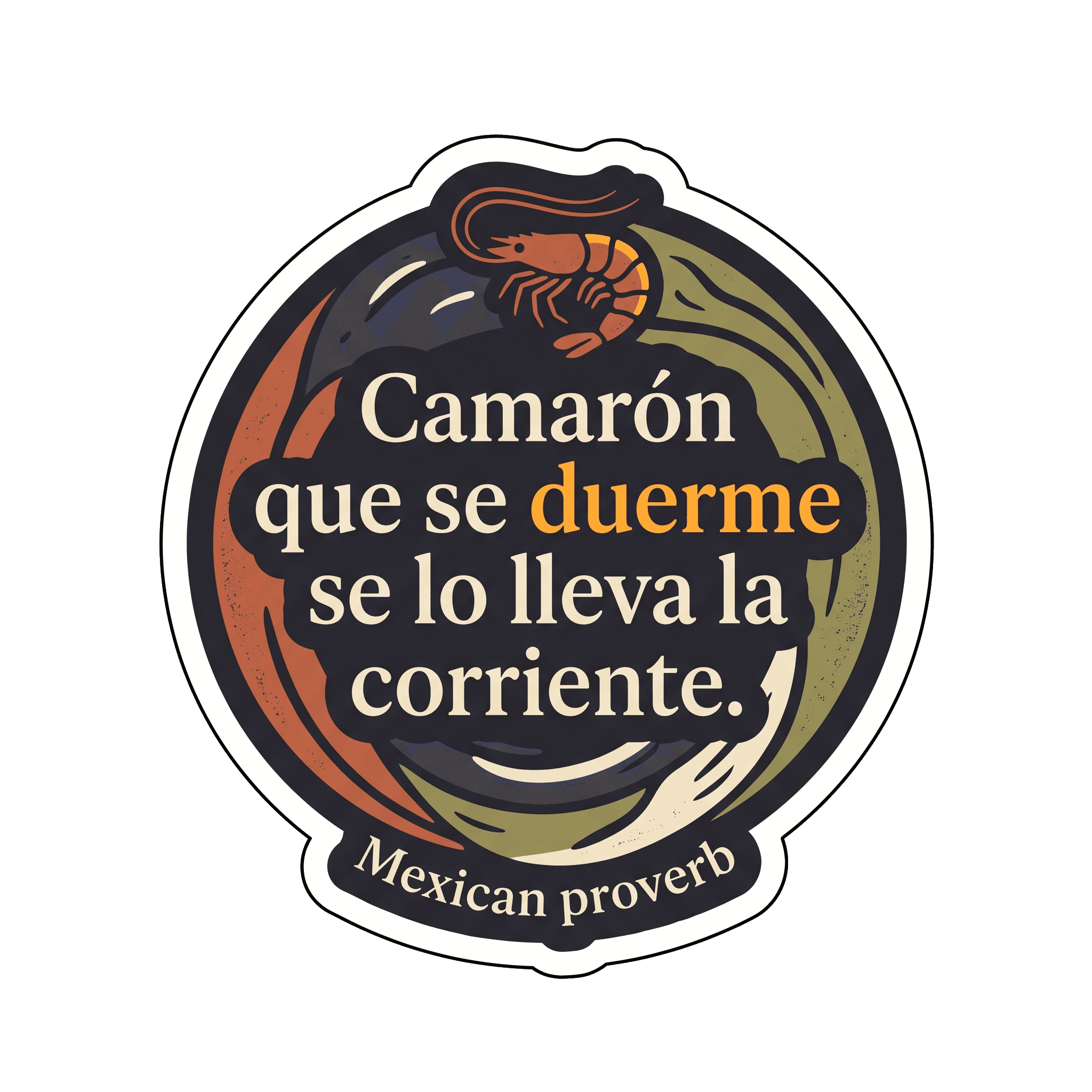 Seize the Moment Sticker