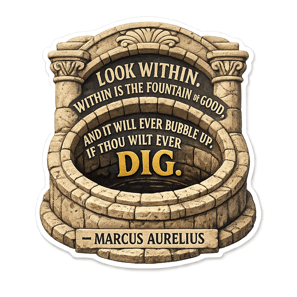 Marcus Aurelius: The Fountain of Good Within