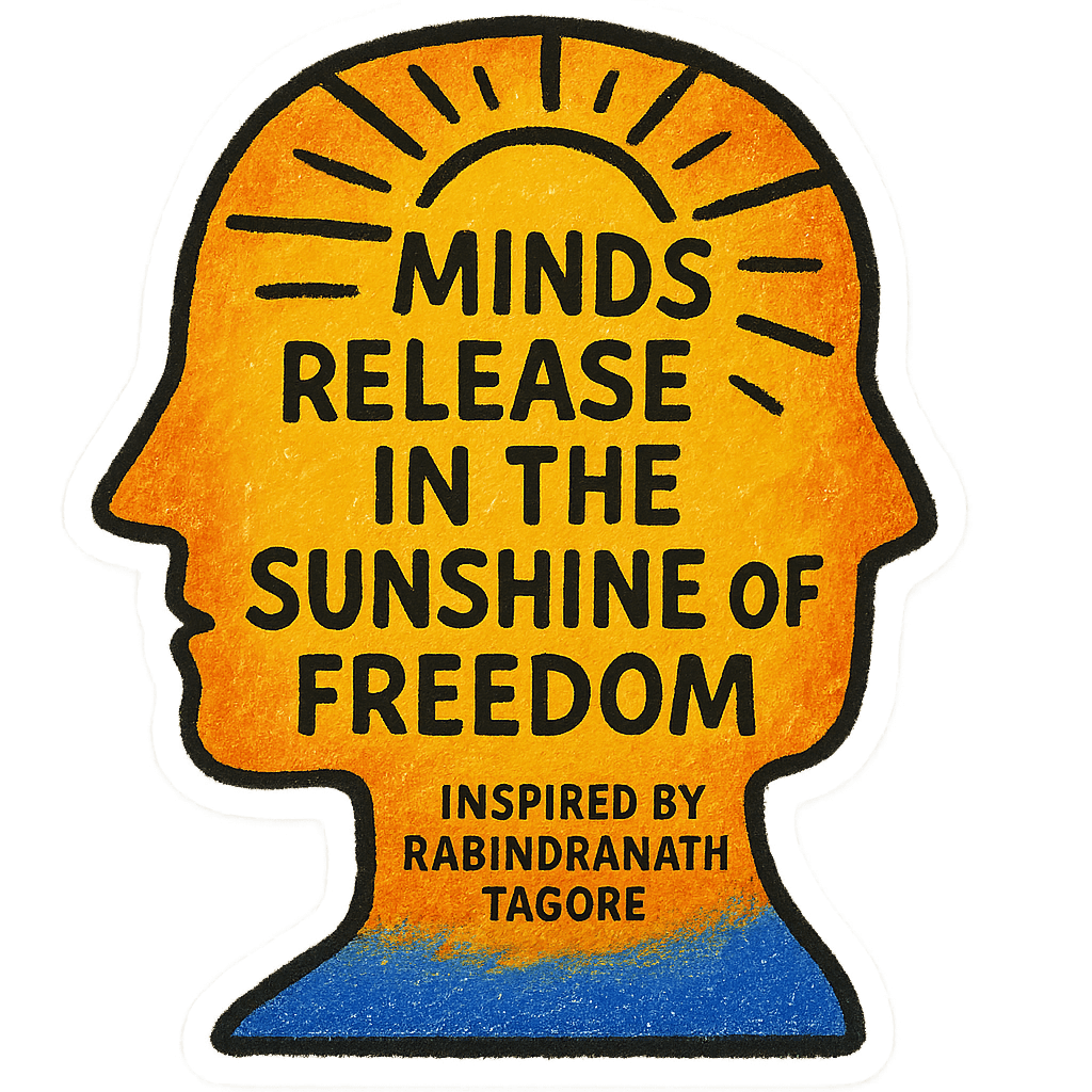 Tagore Freedom Quote