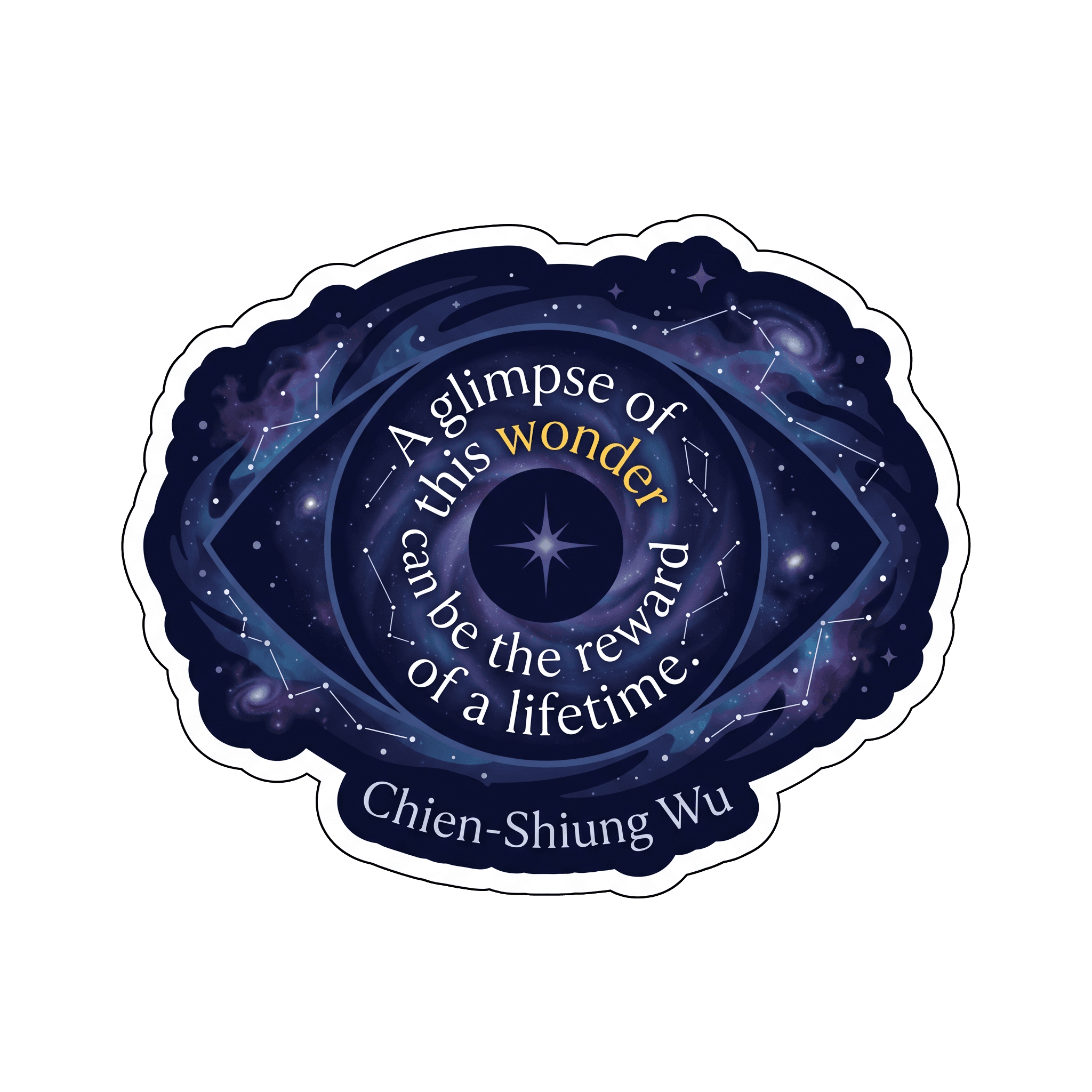 Wu's Glimpse of Wonder Sticker