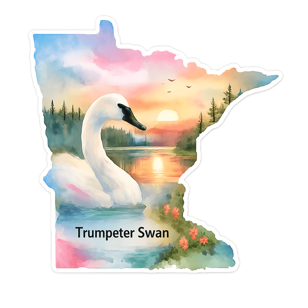 Minnesota's Majestic Trumpeter Swan