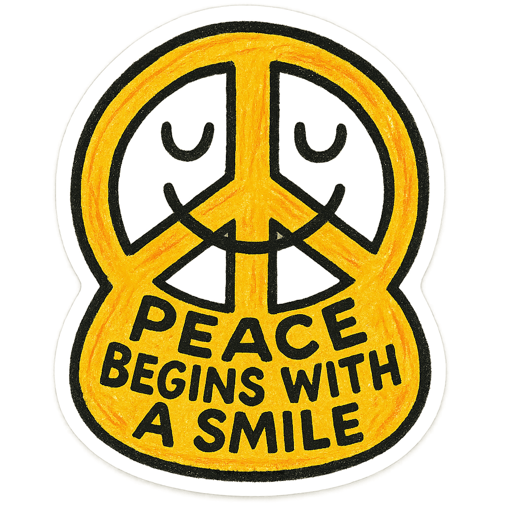 Peace Begins With A Smile Design