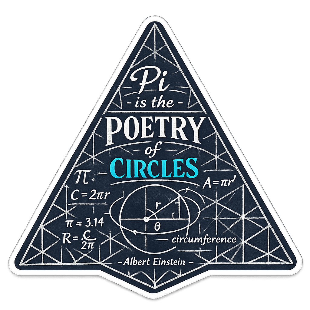 Pi's Poetic Circles: Mathematical Elegance