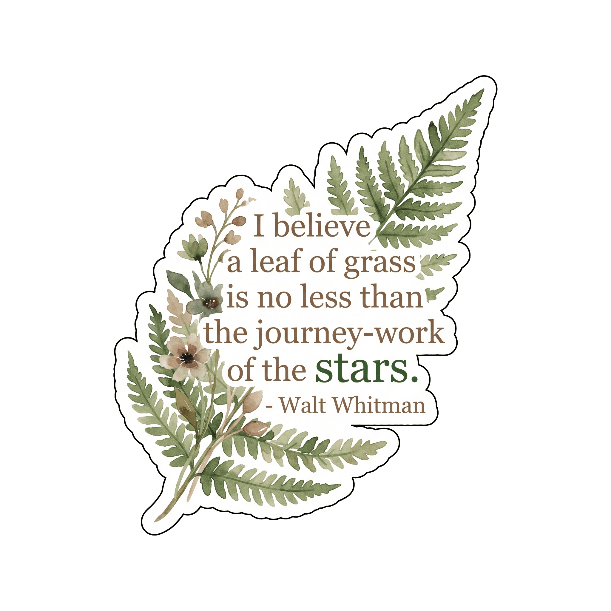 Whitman's Leaf of Grass Cosmic Journey