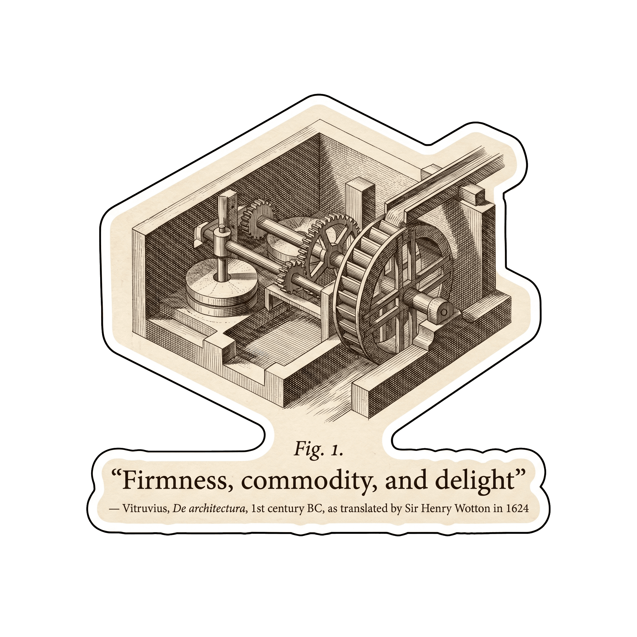 Vitruvius: Firmness, Commodity, Delight