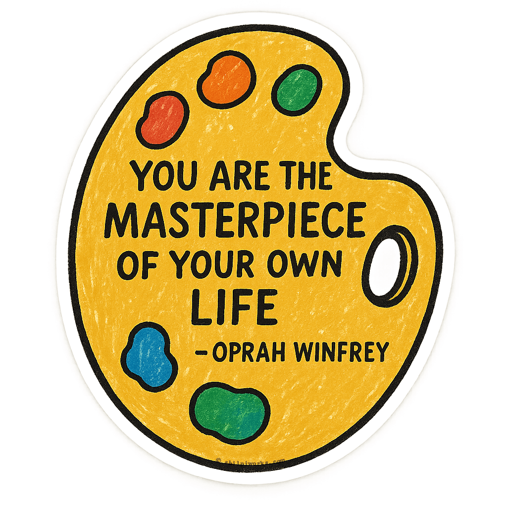 Oprah Quote - Masterpiece Creation