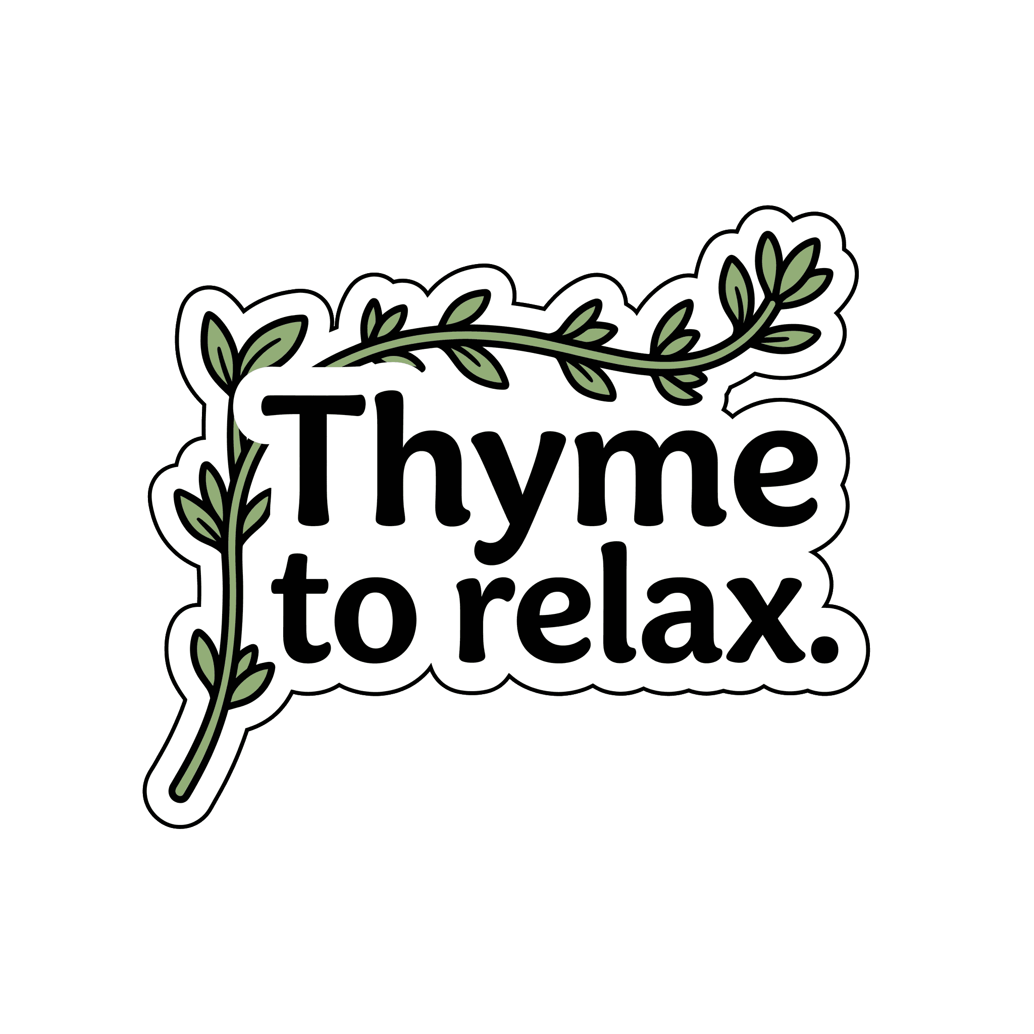 Thyme for Calm Botanical Expression