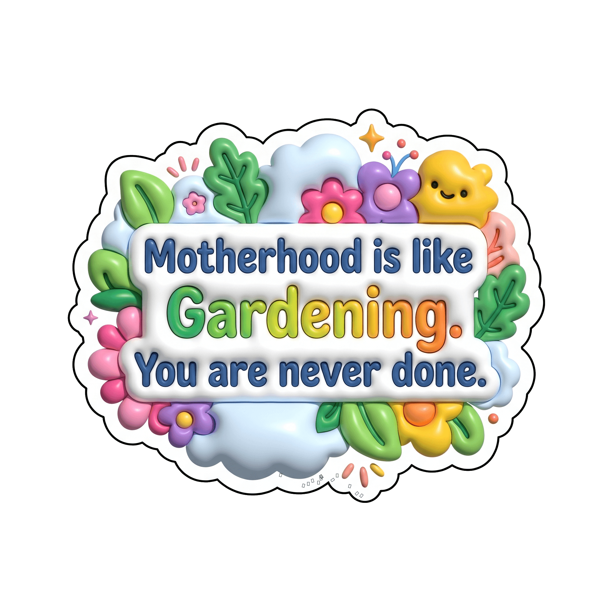 Motherhood's Endless Garden Journey