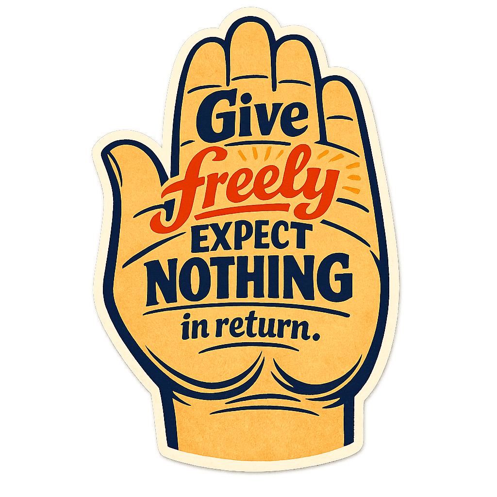 Open Hand Generosity Message