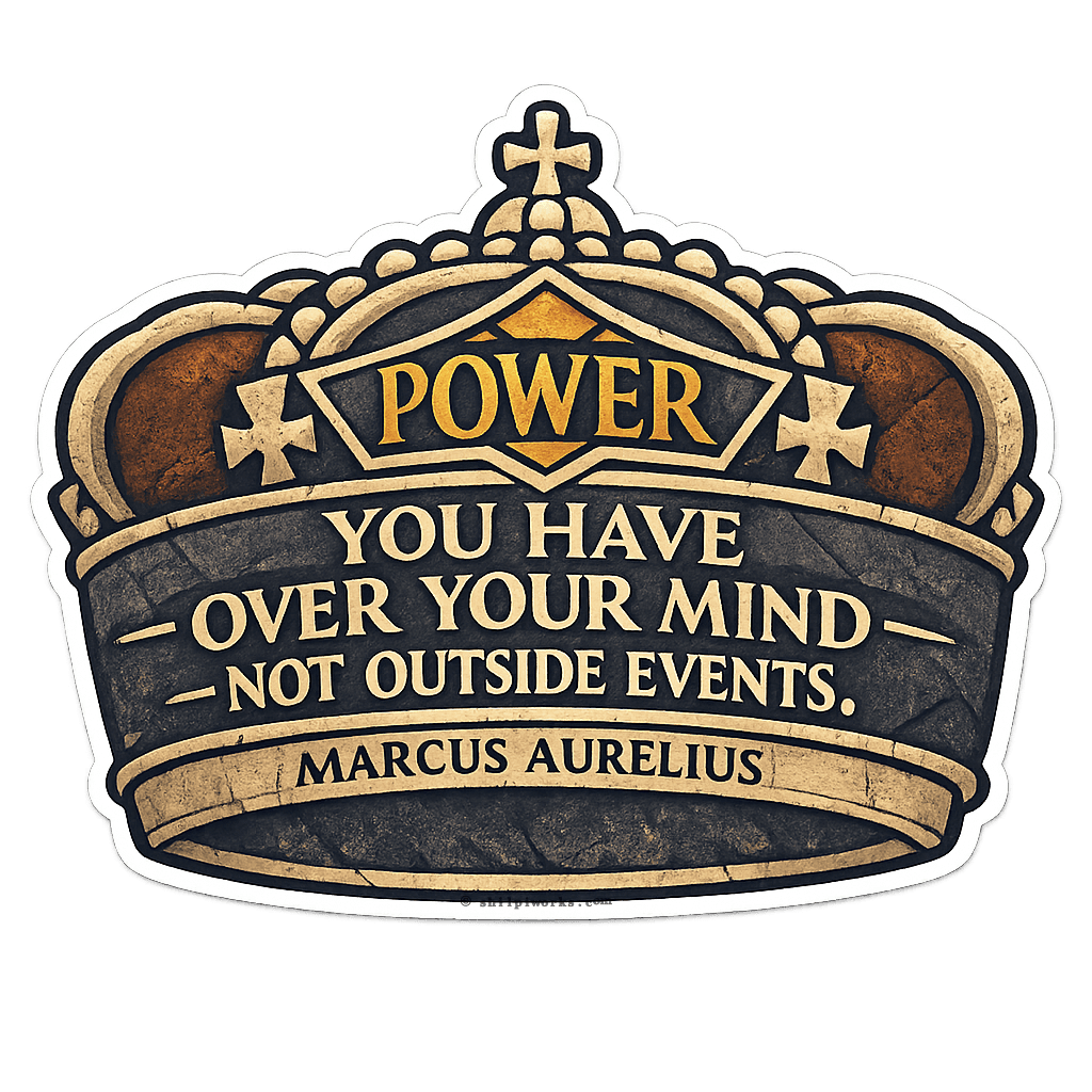 Stoic Mind Mastery Emblem