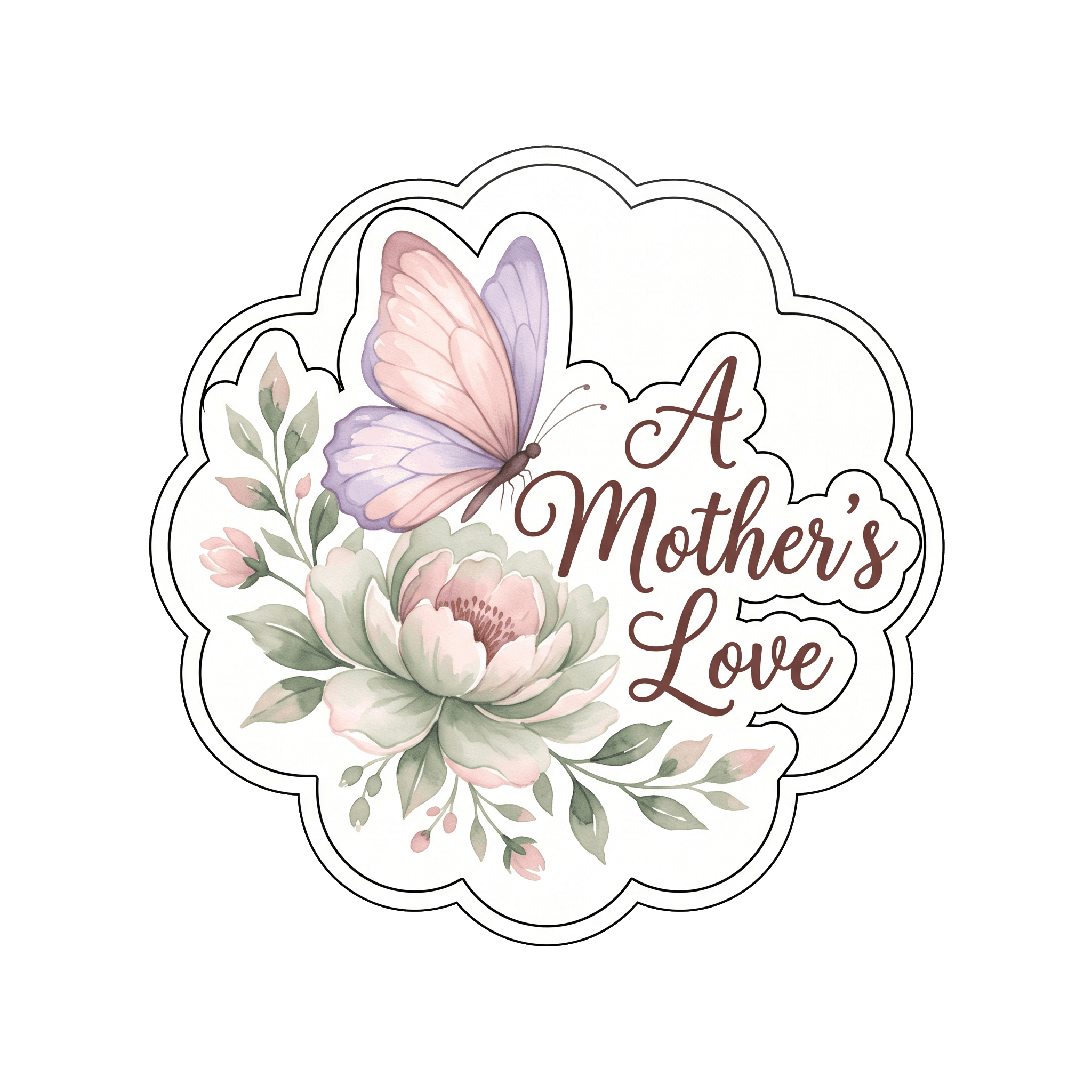 Gentle Mother's Love Floral Art