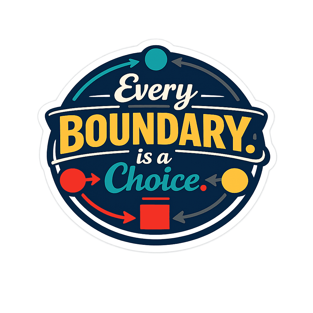 Empowering Choice Mindset Emblem