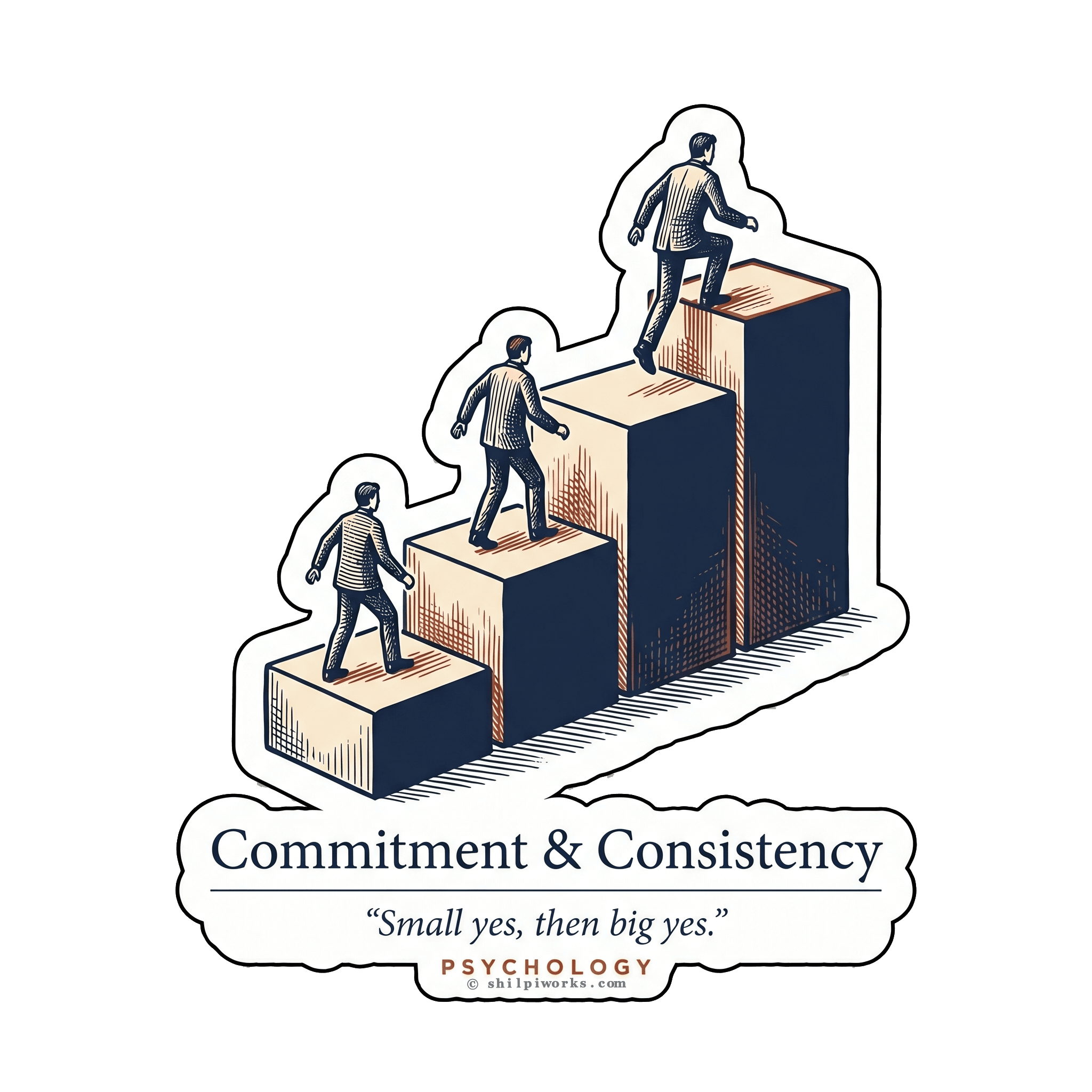 Path to Progress: Commitment & Consistency