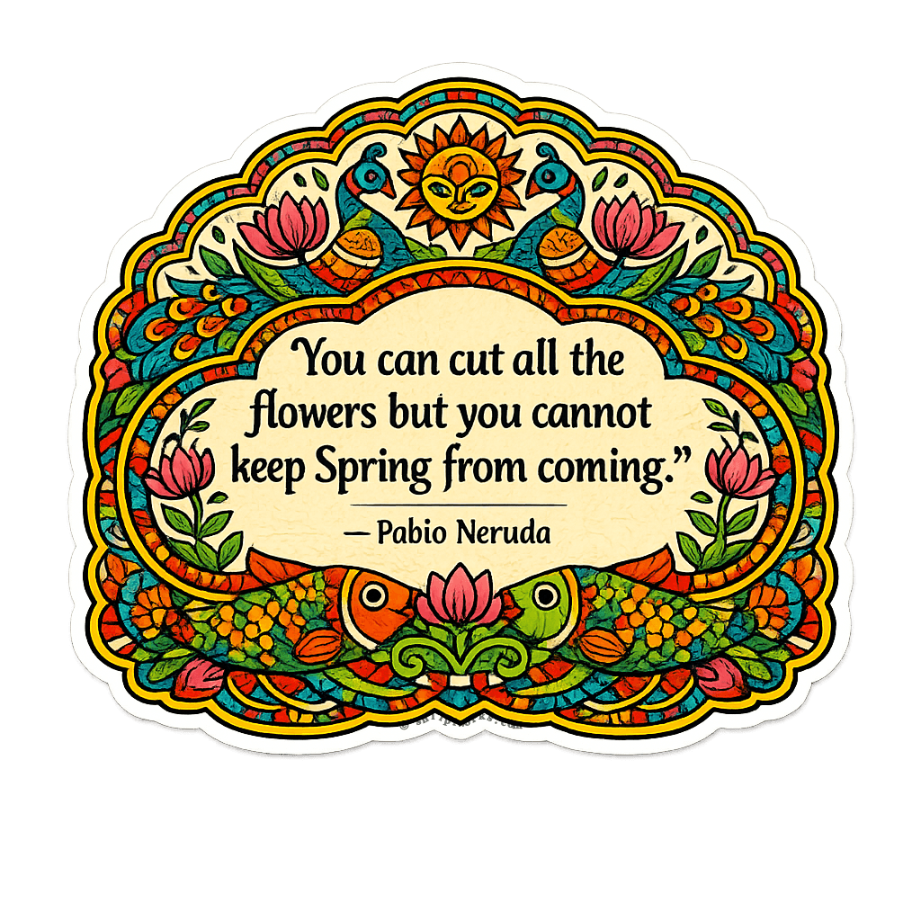 Neruda: Flowers & Spring