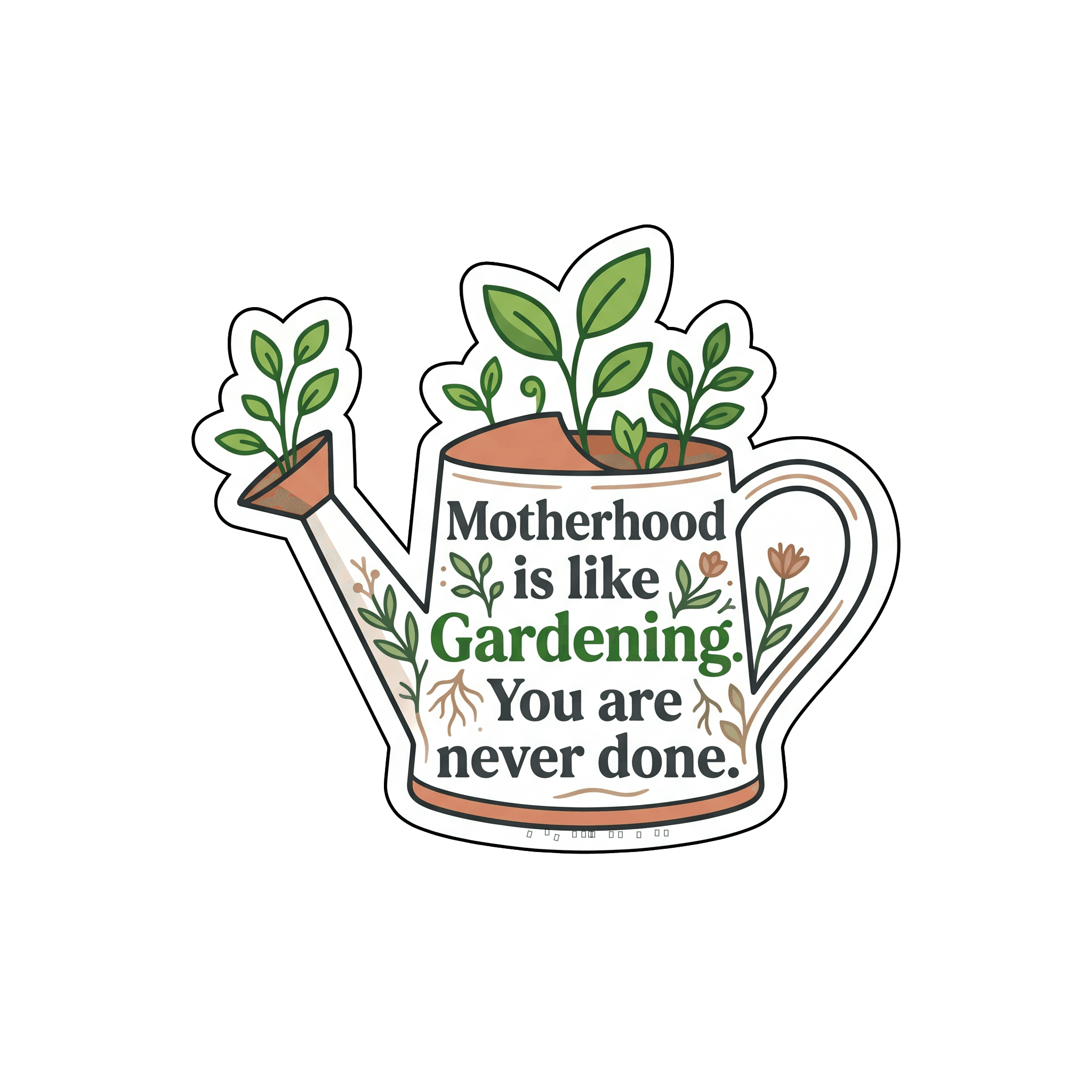 Motherhood's Endless Garden Journey
