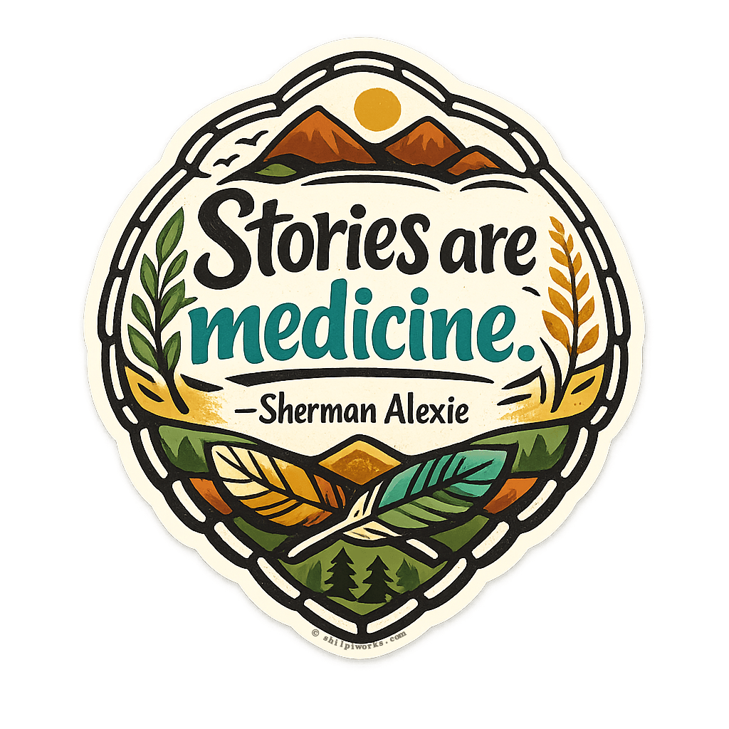 Medicine of Stories Literary Emblem