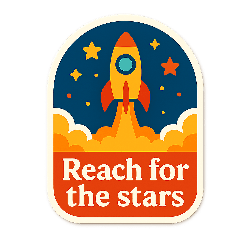 Reach for the Stars Graphic
