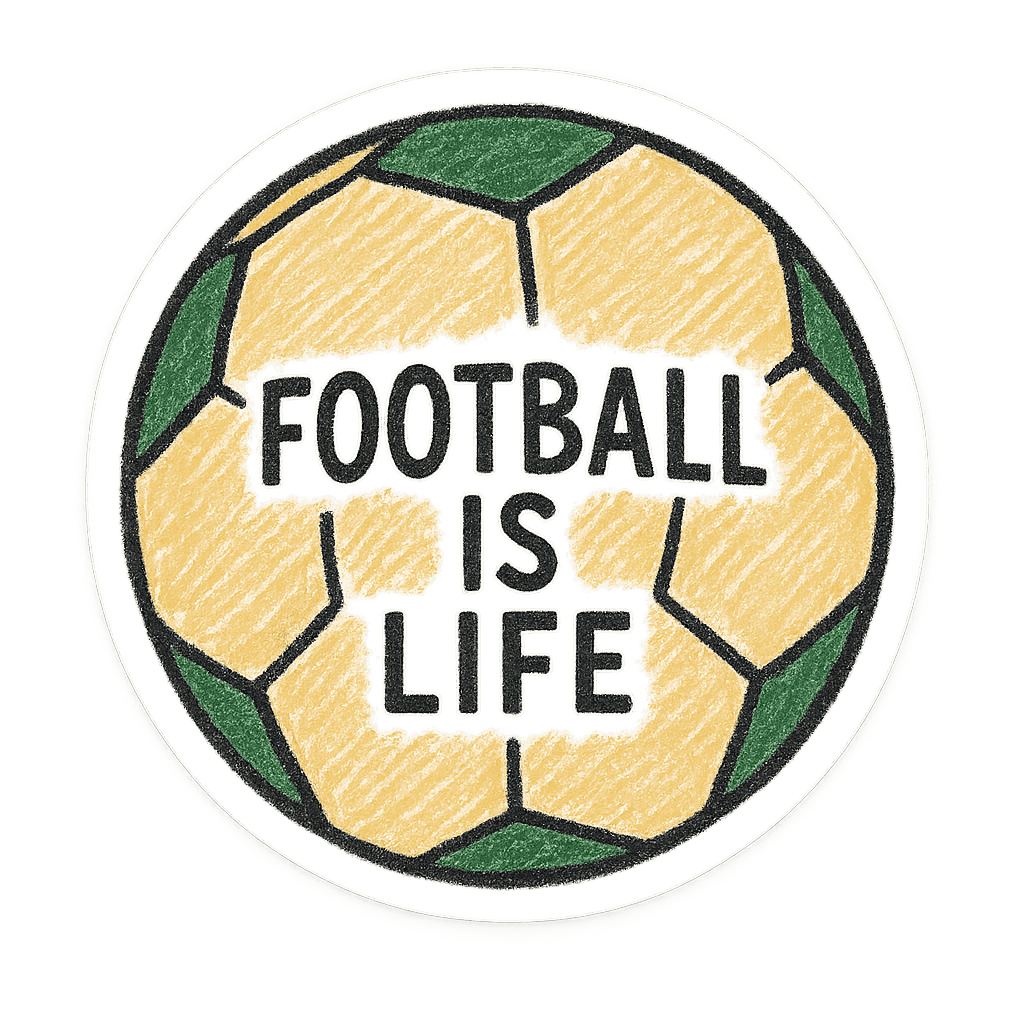 Football is Life Graphic