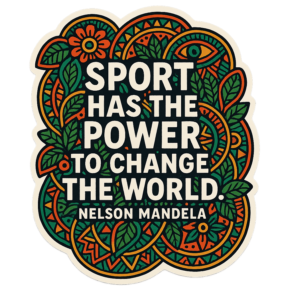 Nelson Mandela Sport World Change Inspiration