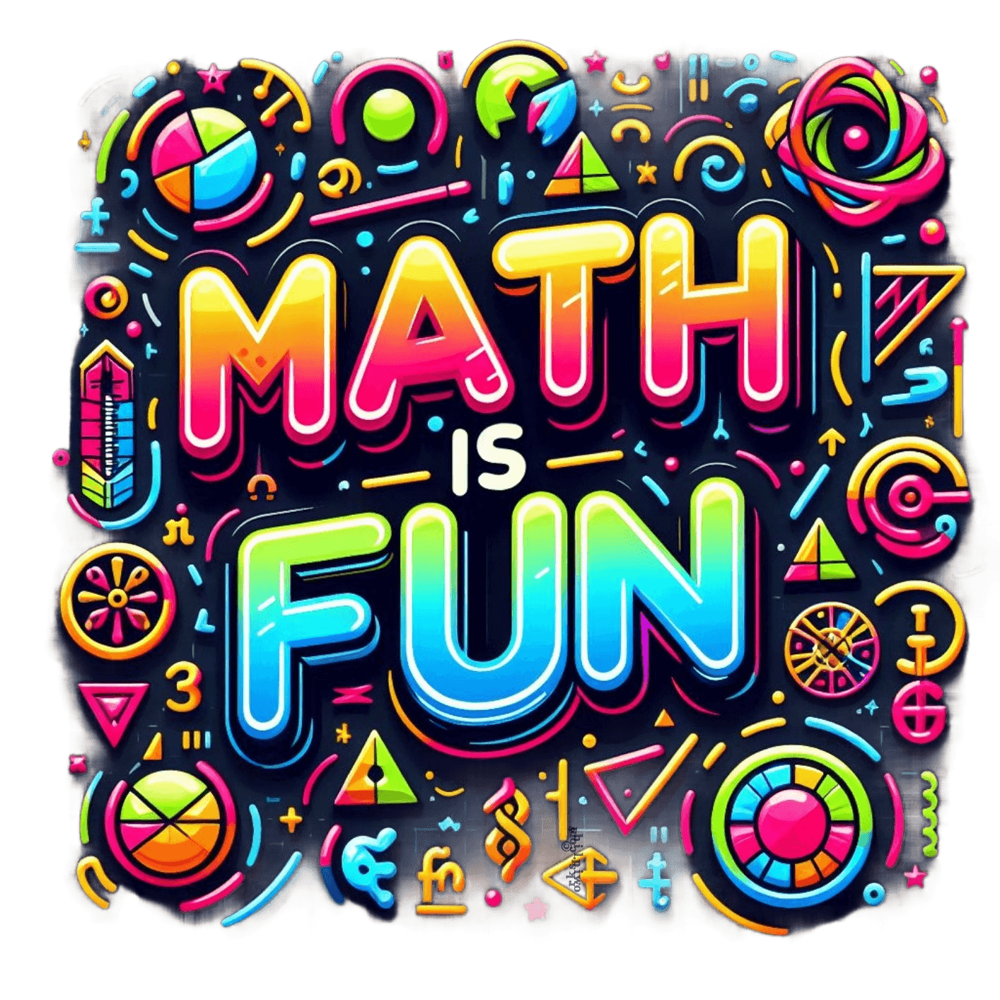 Vibrant Math is Fun - Educational & Motivational