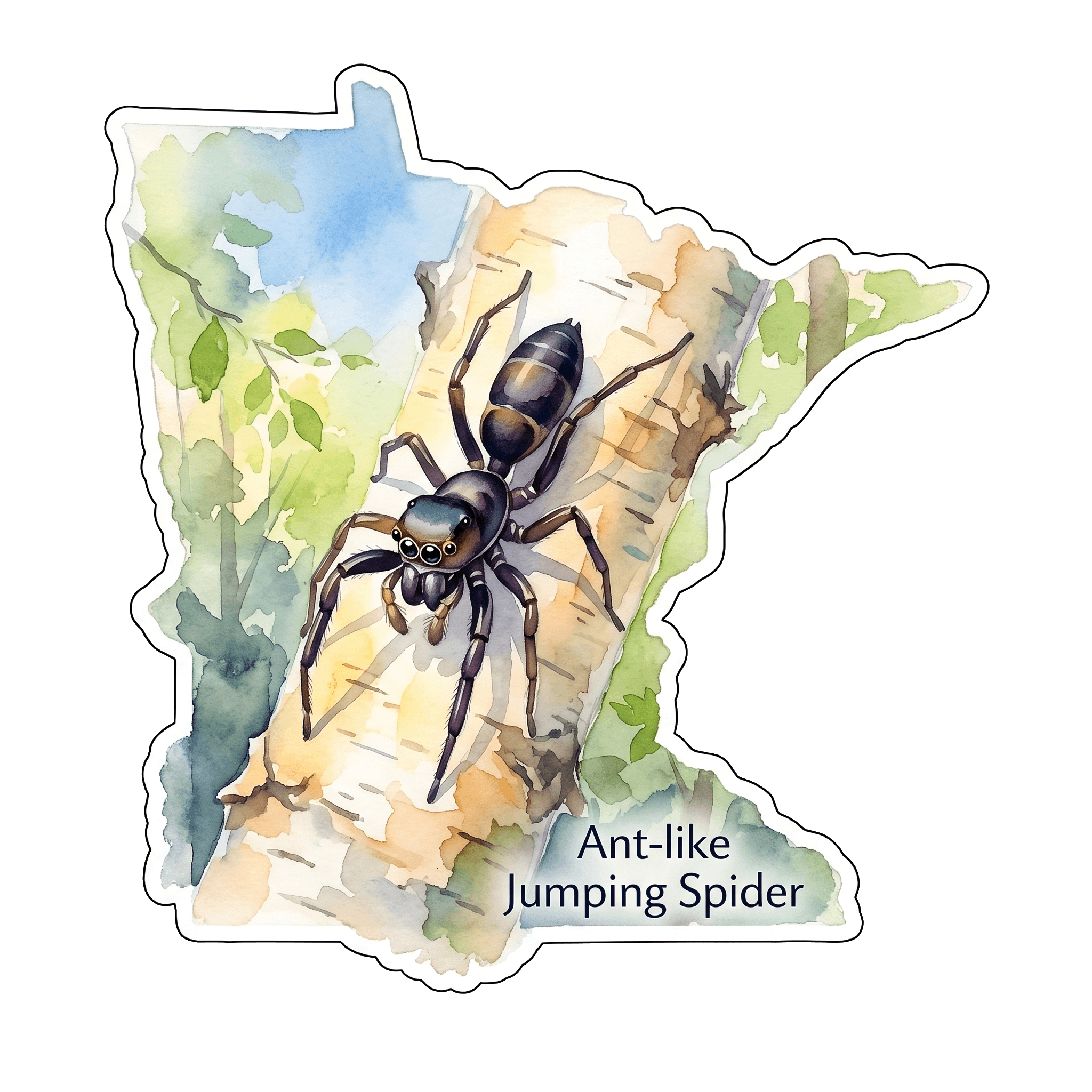 Ant-like Jumping Spider: The Ant Imposter