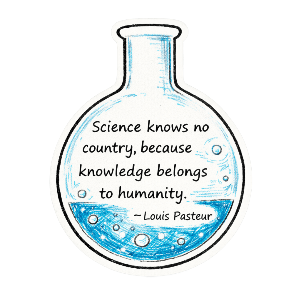 Science Quote - Motivational Art