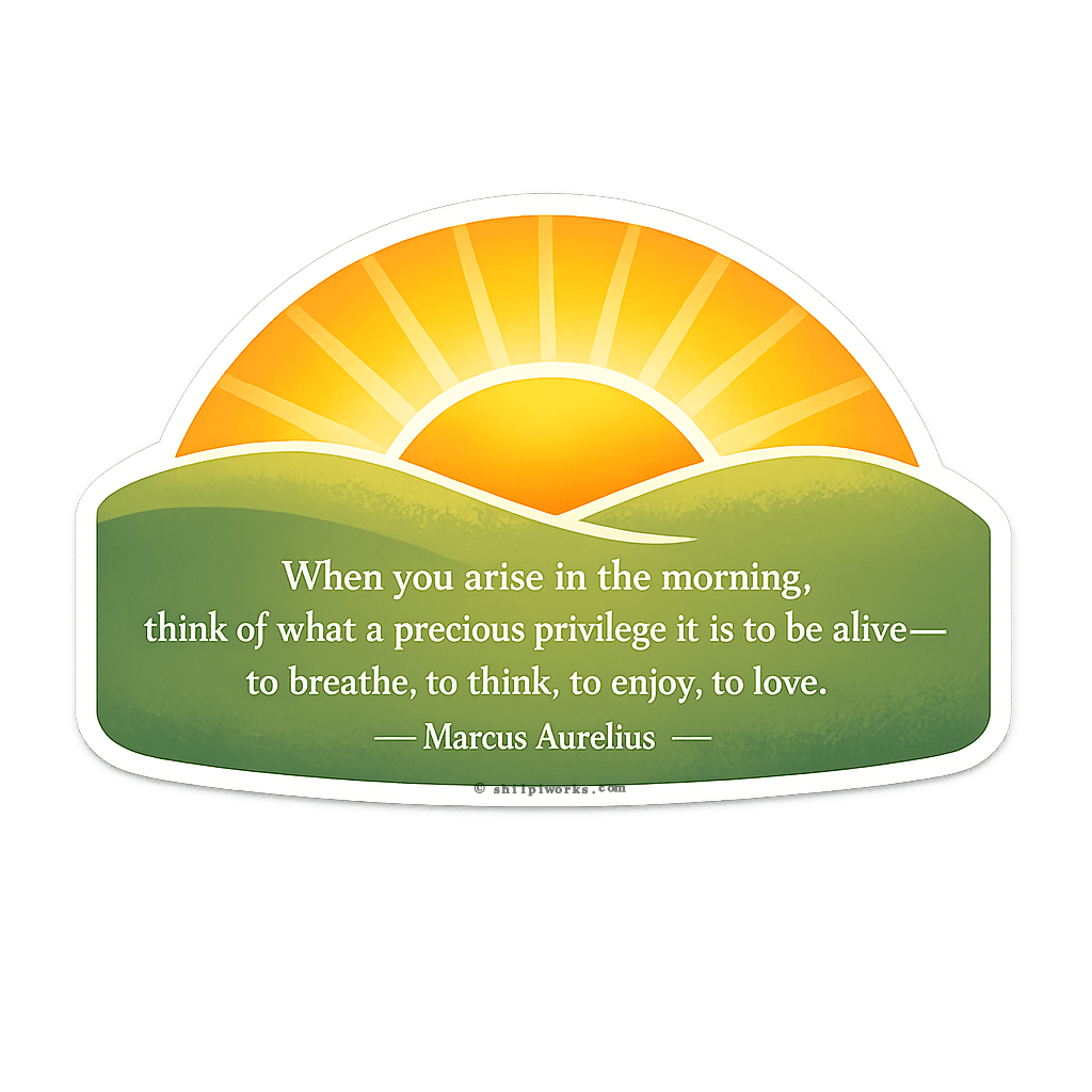 Morning Privilege: Stoic Wisdom for a Grateful Life