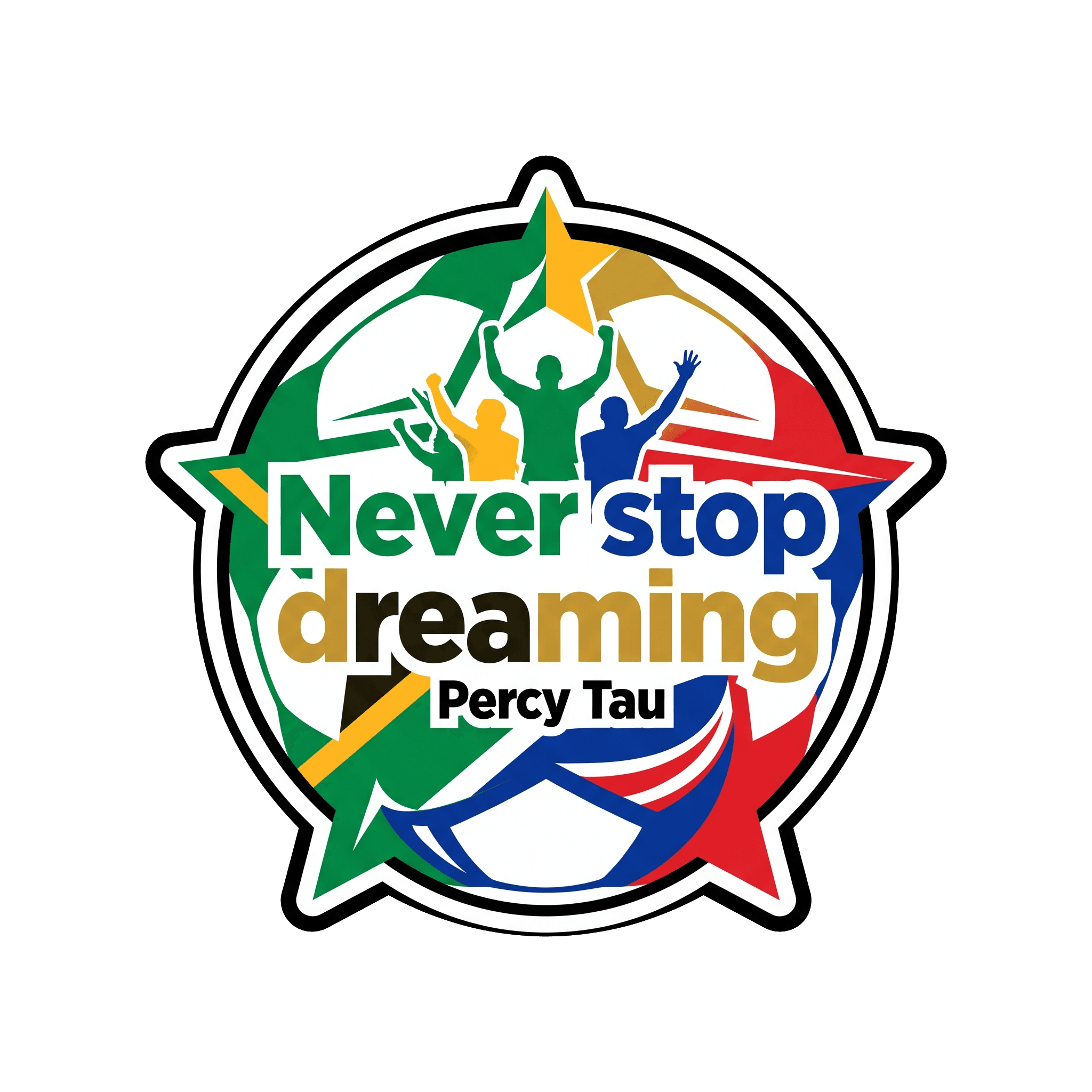 Percy Tau's Dreamer Football Sticker