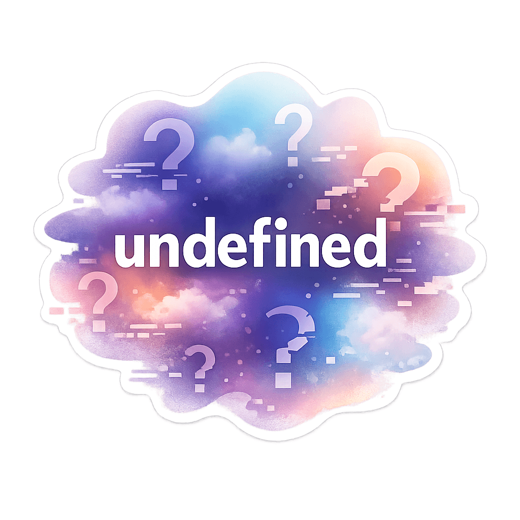 Undefined Glitch Cloudscape