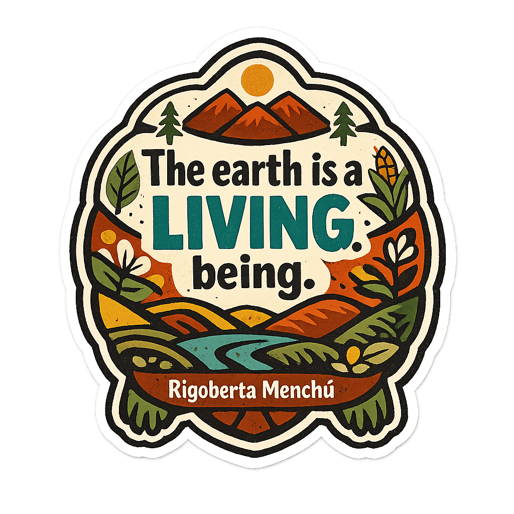 Living Earth Wisdom by Rigoberta Menchú