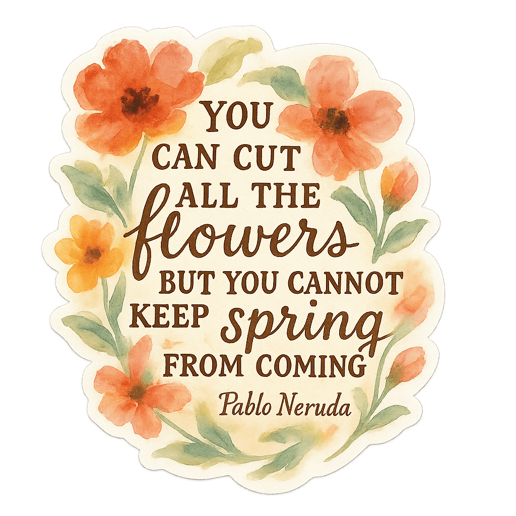 Neruda's Enduring Spring Floral Inspiration