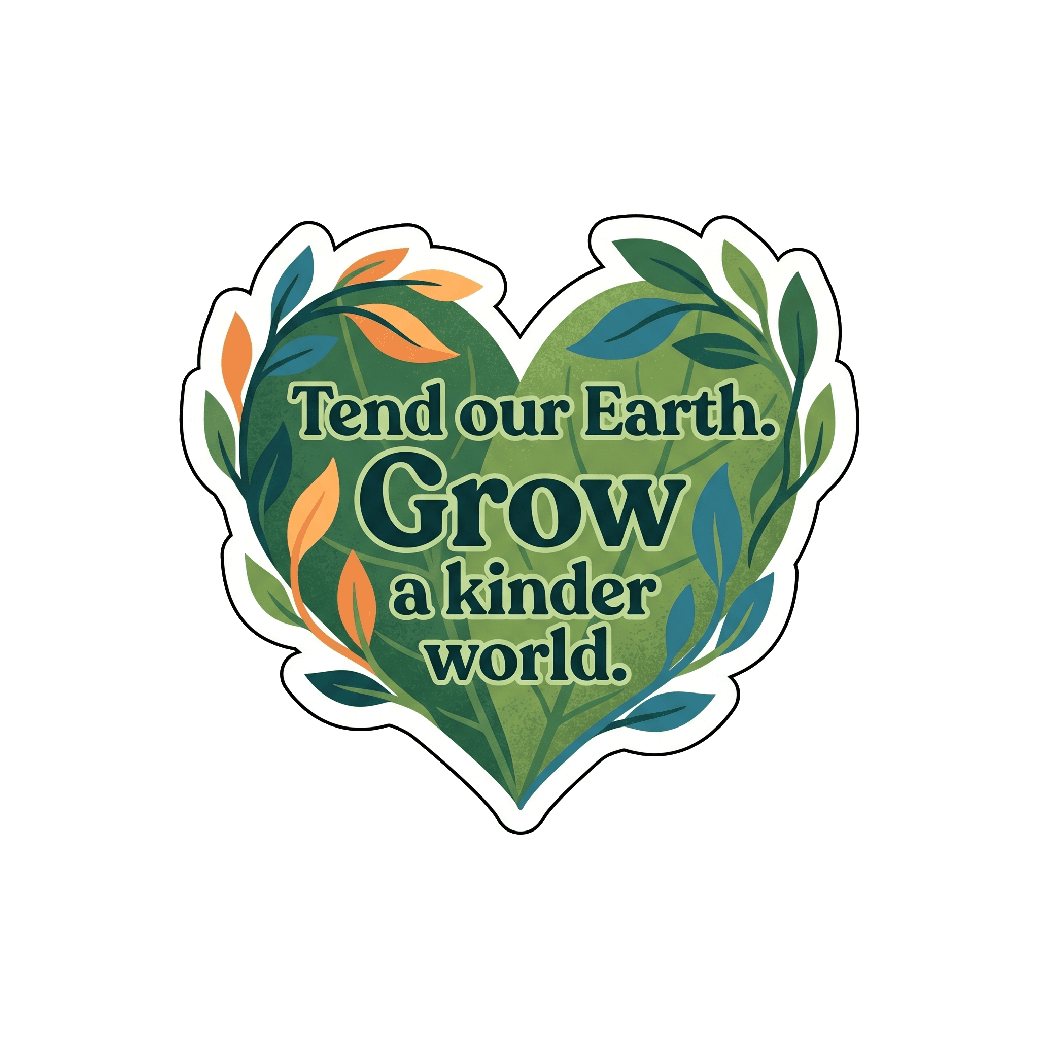 Tend Earth, Grow Kindness Heart