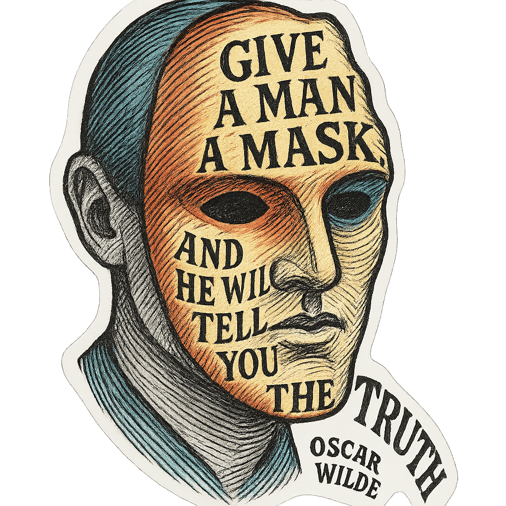 Oscar Wilde Truth Mask Revelation