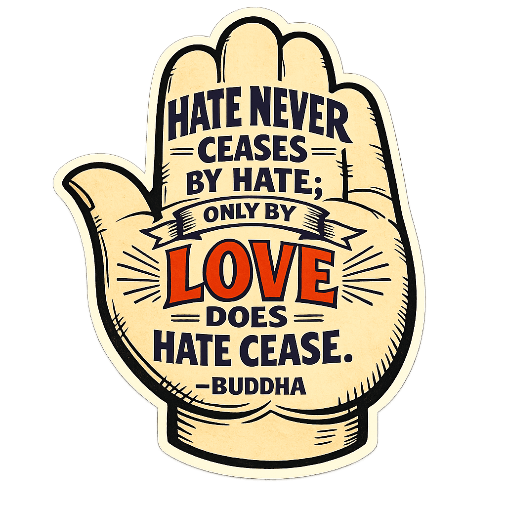 Buddha's Wisdom: Love Overcomes Hate
