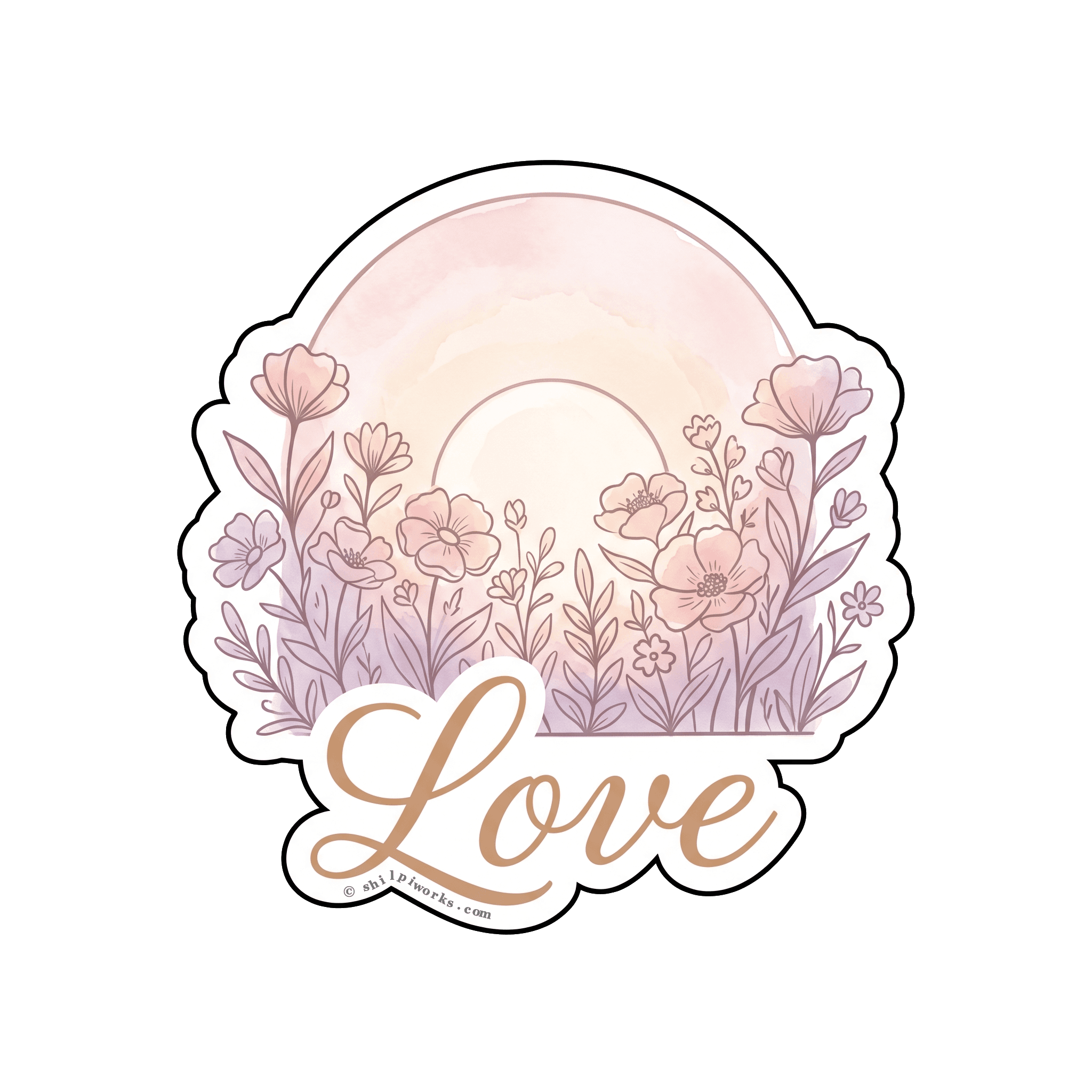 Gentle Love Blossoms
