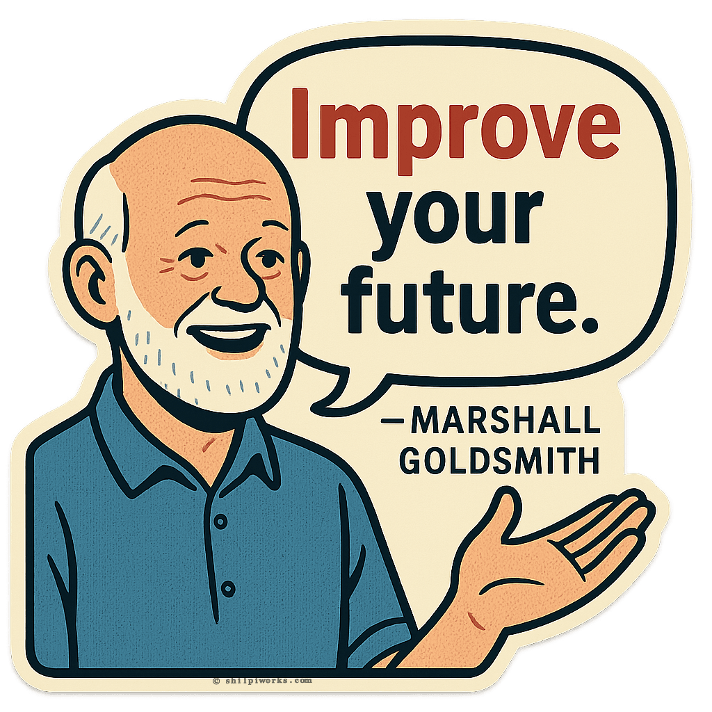 Marshall Goldsmith Future Improvement Message