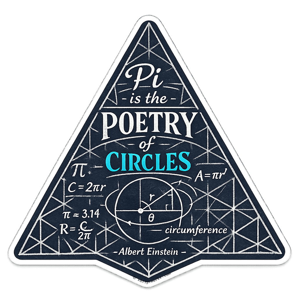 Pi's Poetic Circles: Mathematical Elegance