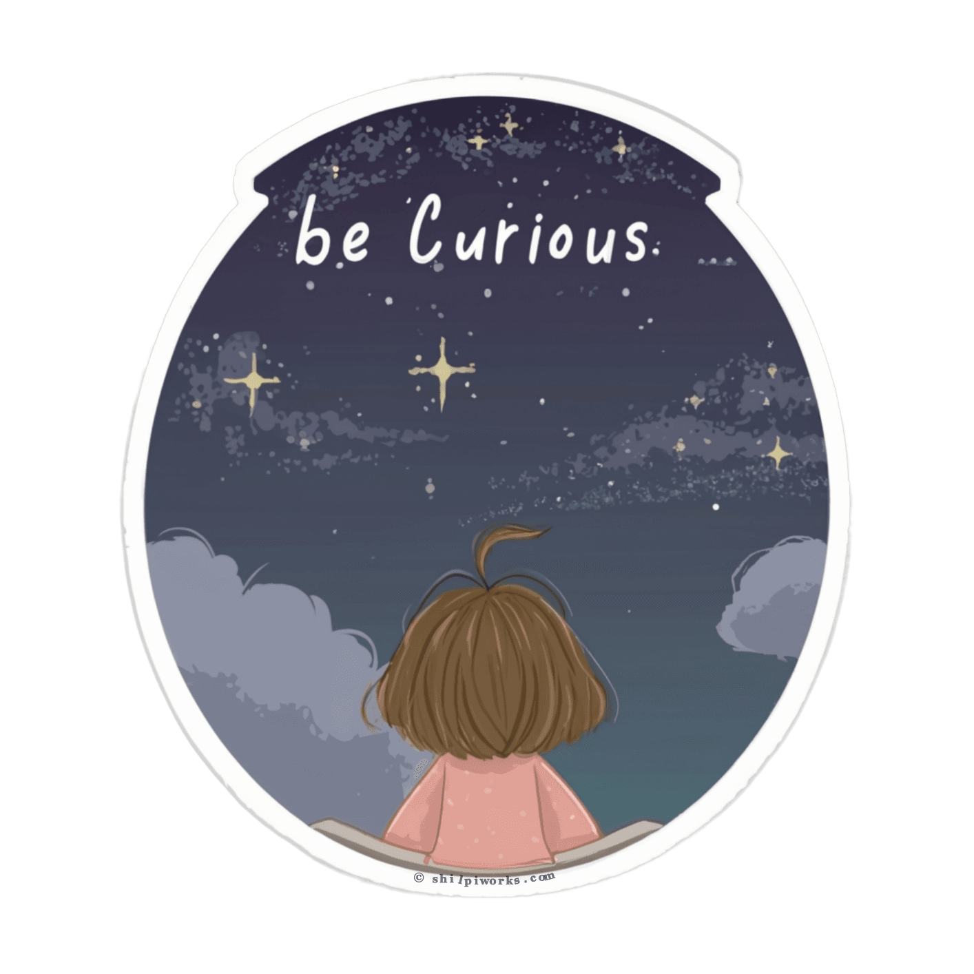 Be Curious Night Sky