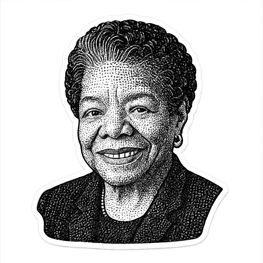 Maya Angelou Portrait