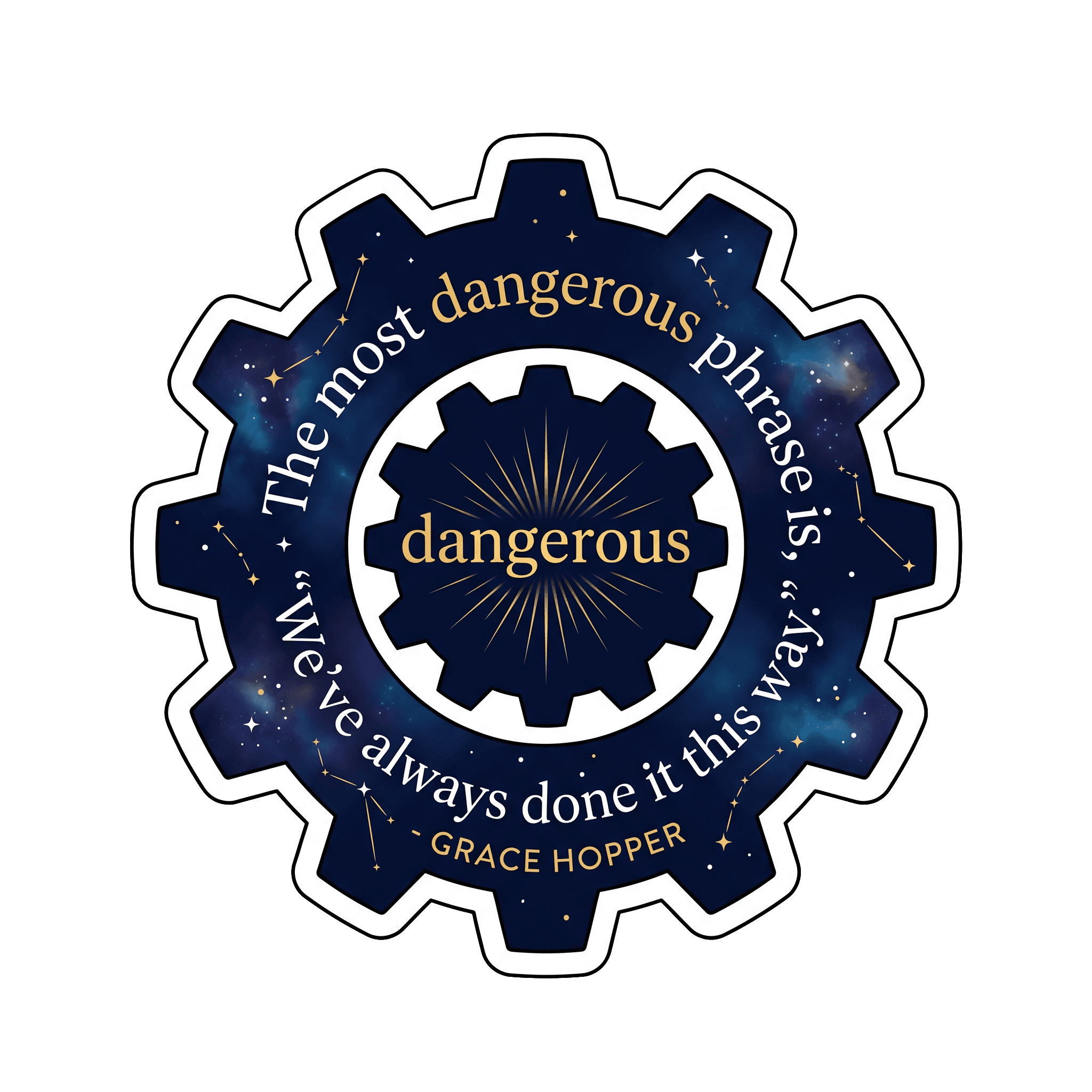 Grace Hopper Innovation Sticker