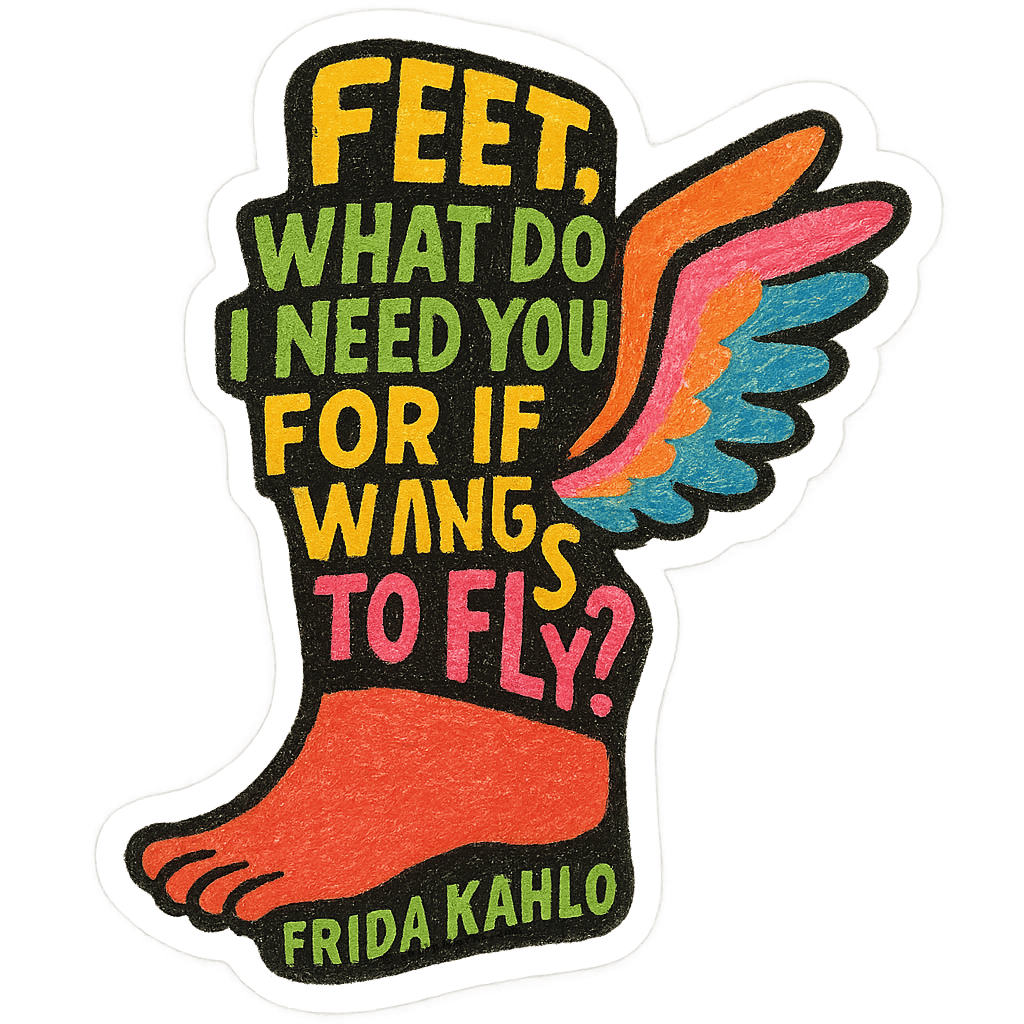 Frida Kahlo Wings to Fly Inspiration