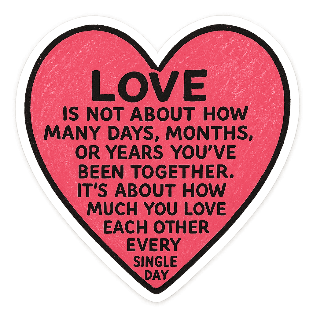 Timeless Love Affirmation Art