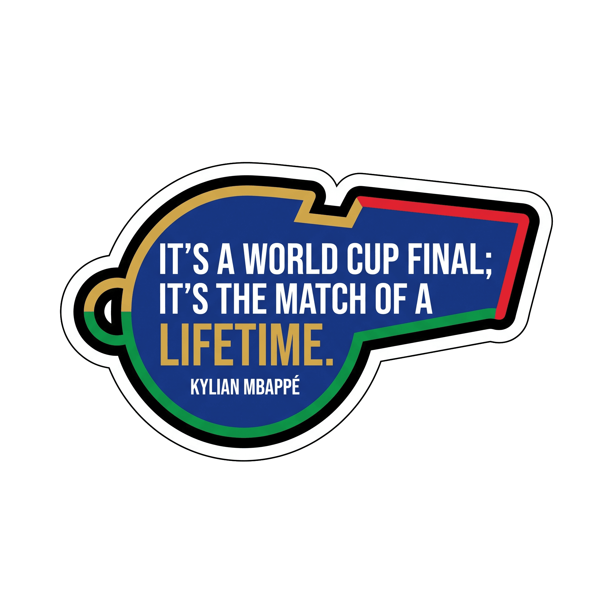 Mbappé's Match of Lifetime Decal